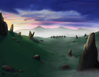 The Barrow Downs [Lord of the Rings, 2021]