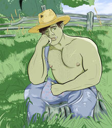 Unnamed half-orc farmer [2020]